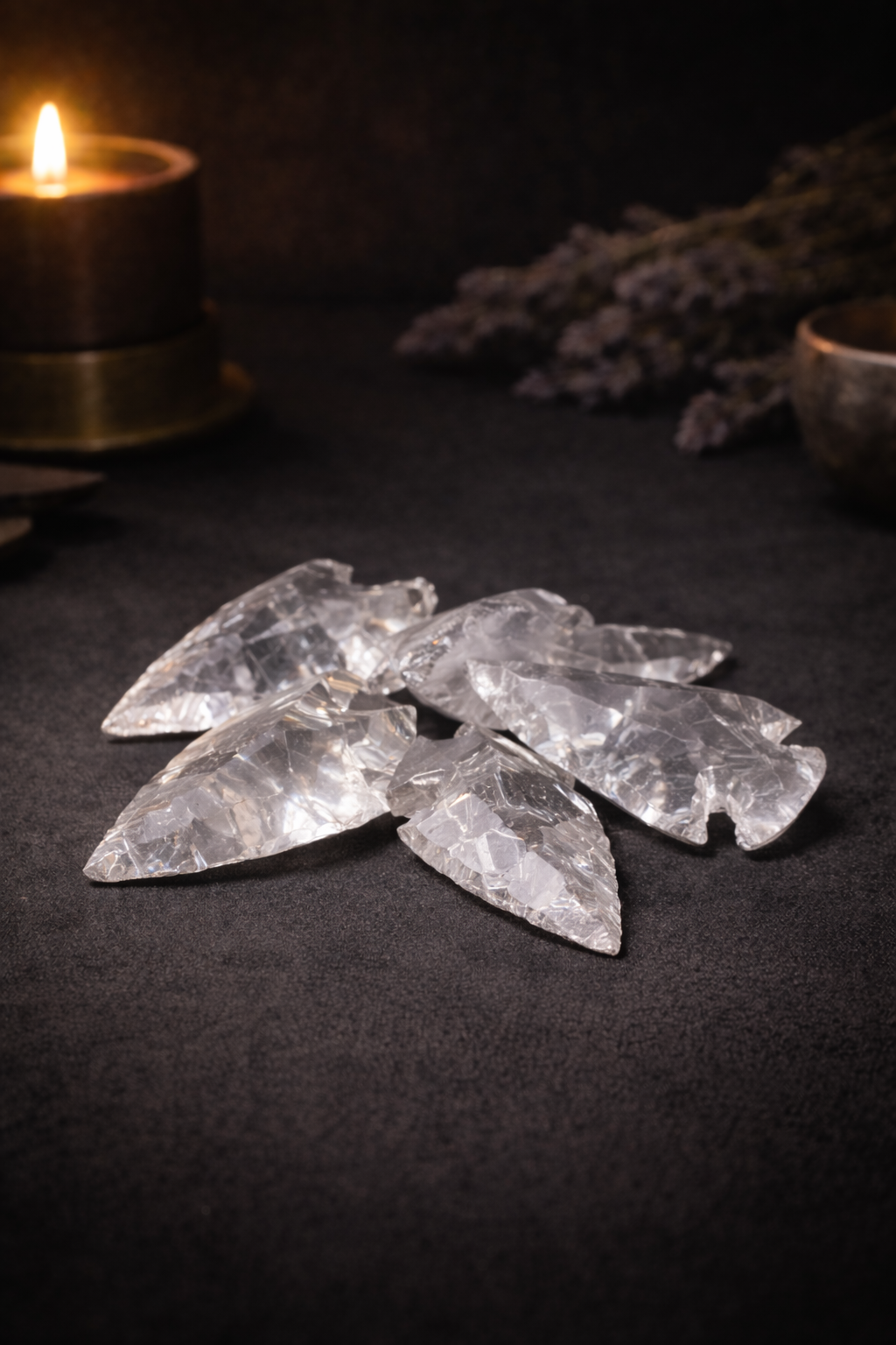Clear Quartz Arrowhead-1
