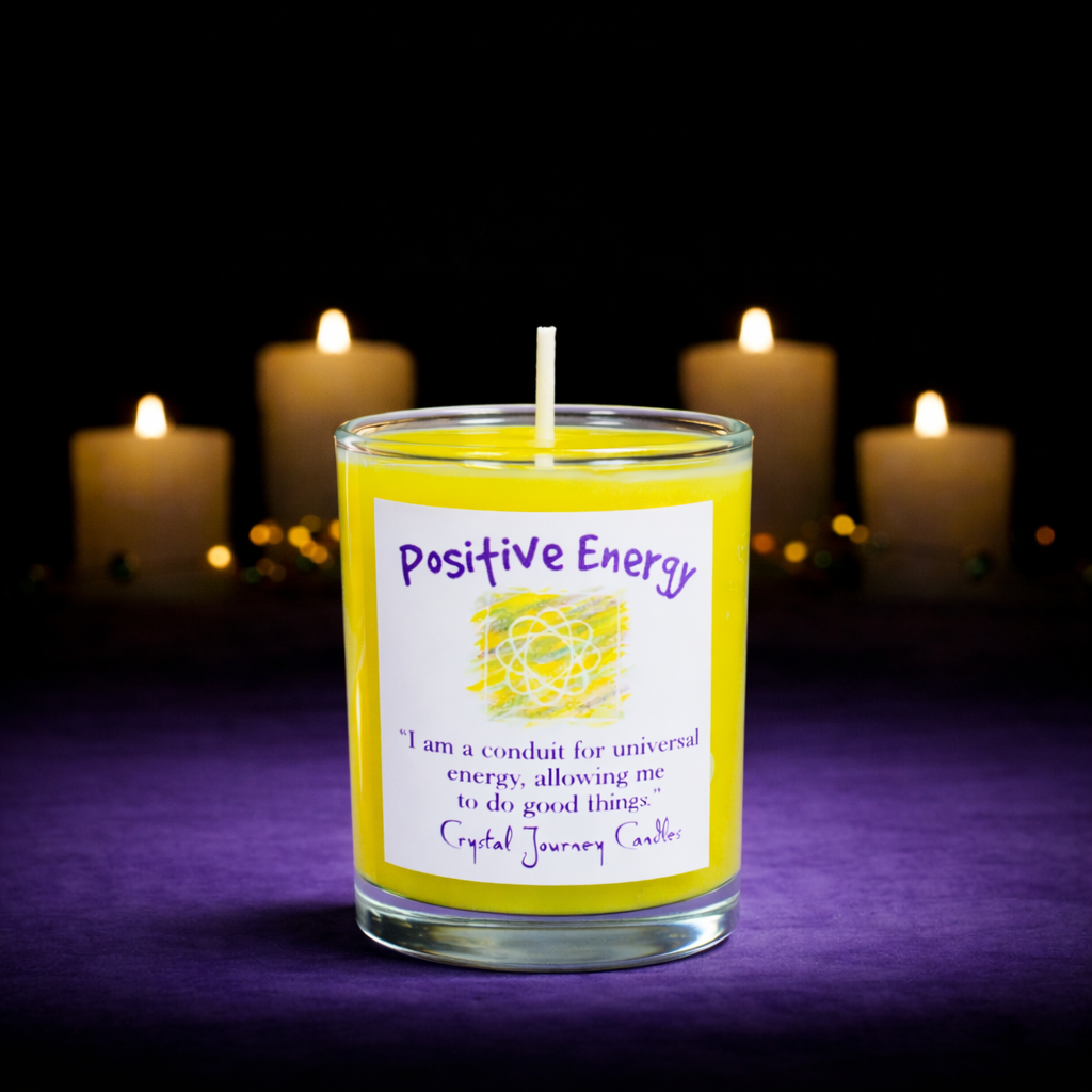 Soy Herbal Filled Votive Positive Energy