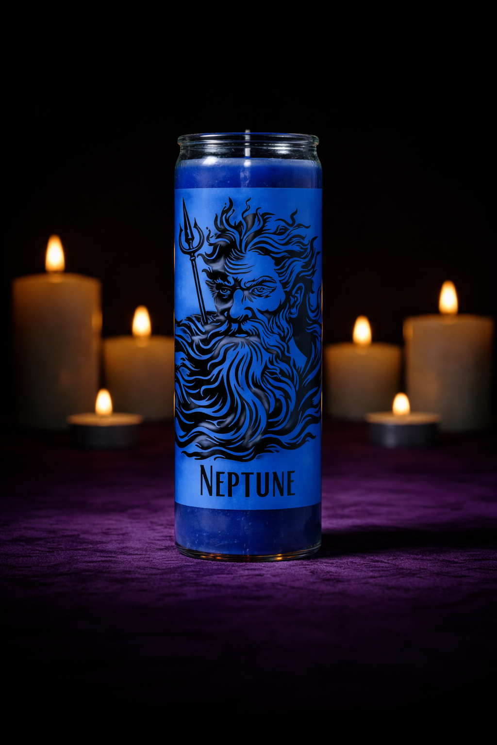 Deity 7 Day Candle - Neptune-1