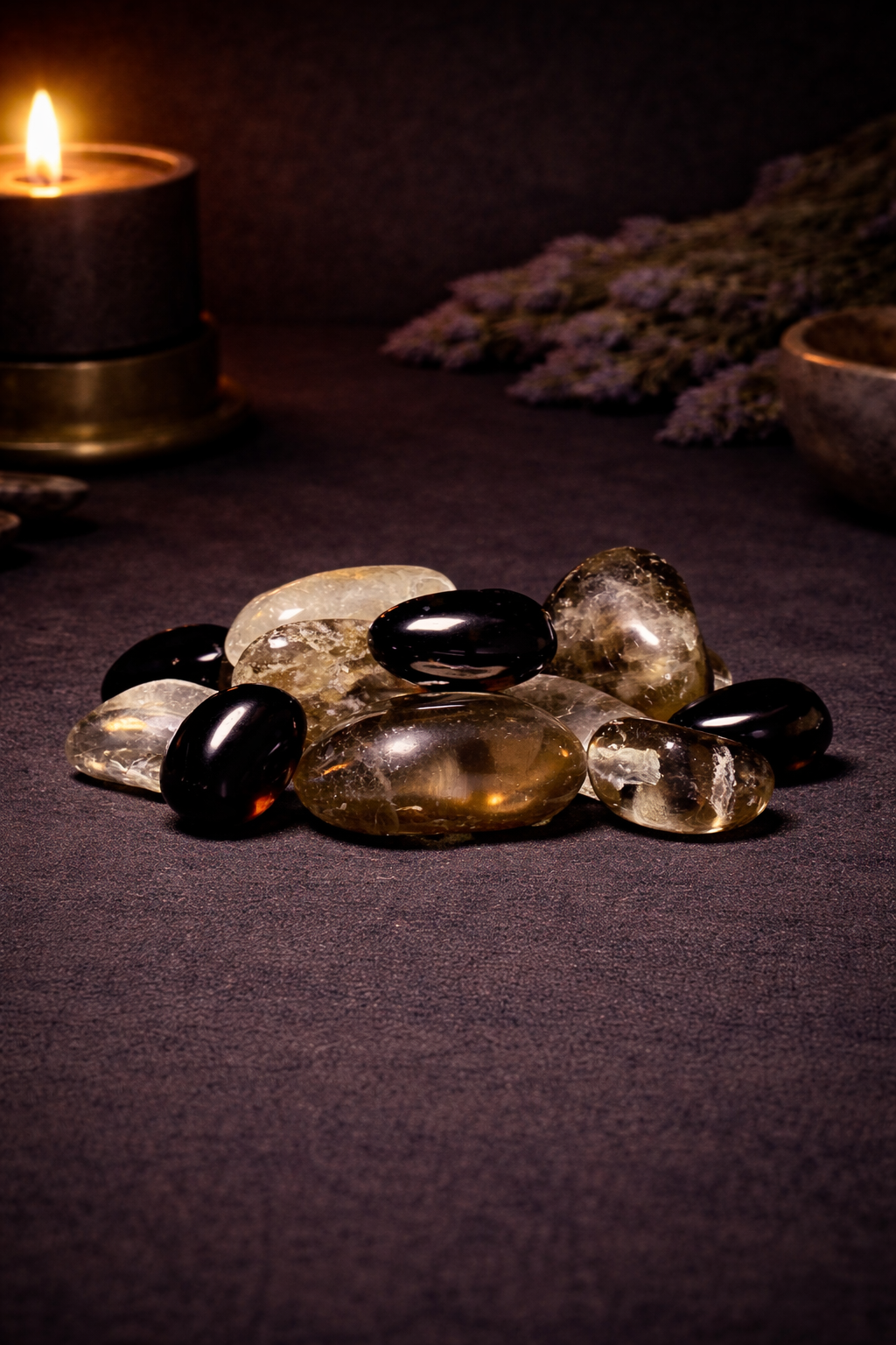 Smoky Quartz Tumbles - Large