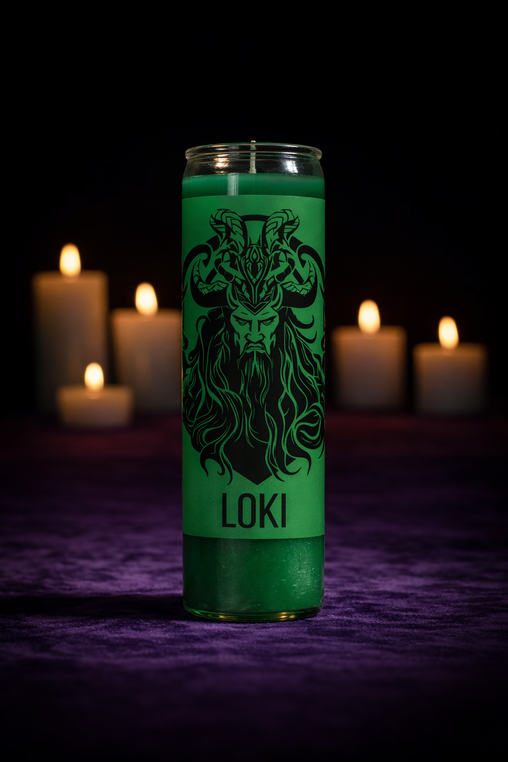 Deity 7 Day Candle - Loki-1
