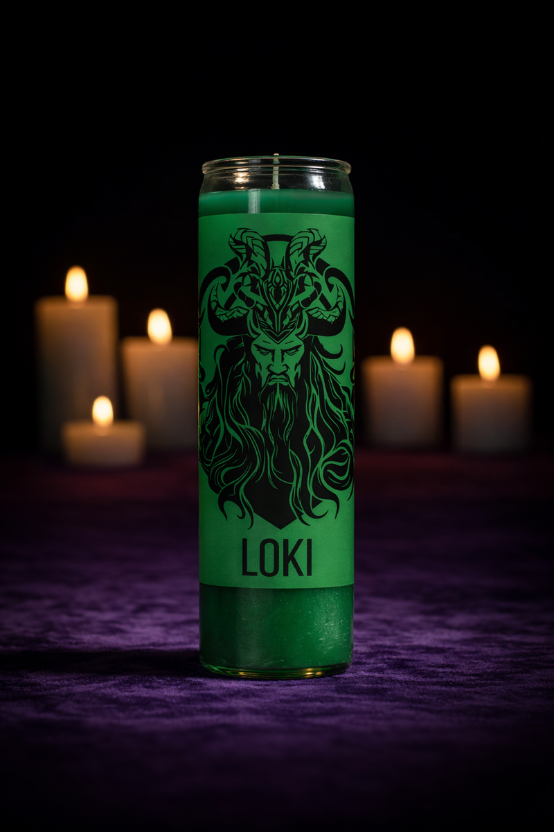 Deity 7 Day Candle - Loki-1