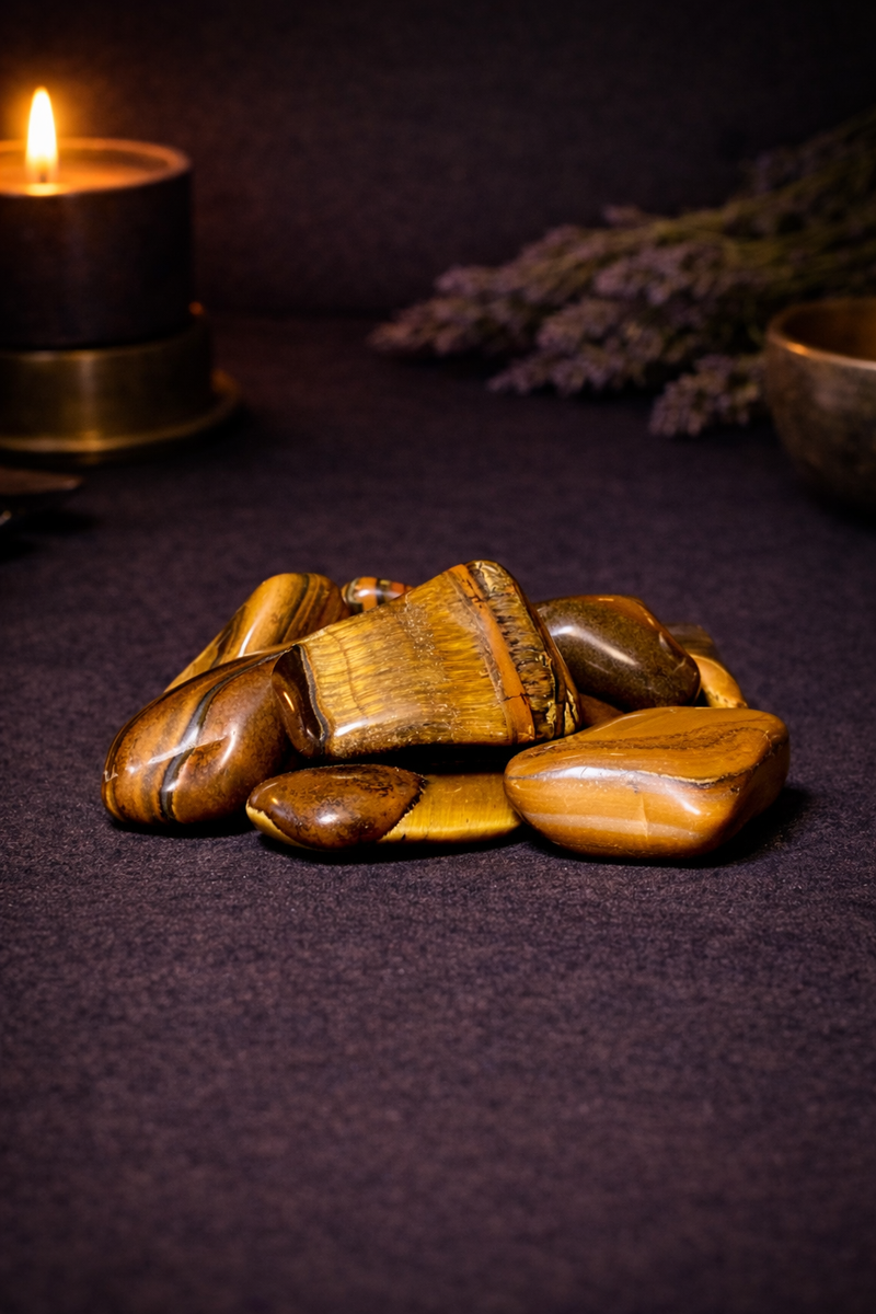Tiger's Eye Tumbles-1