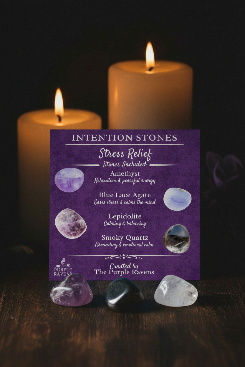 Intention Stones - Stress Relief