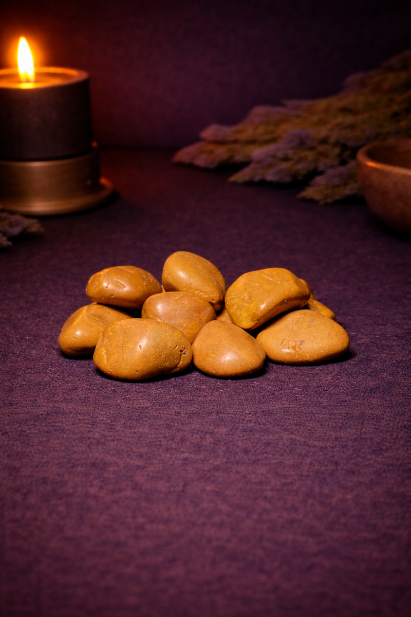 Yellow Jasper Tumbles-1