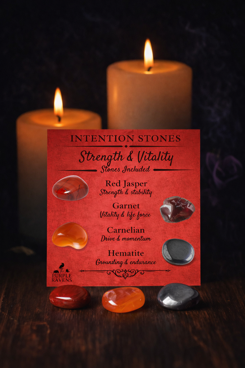 Intention Stones - Strength & Vitality-1