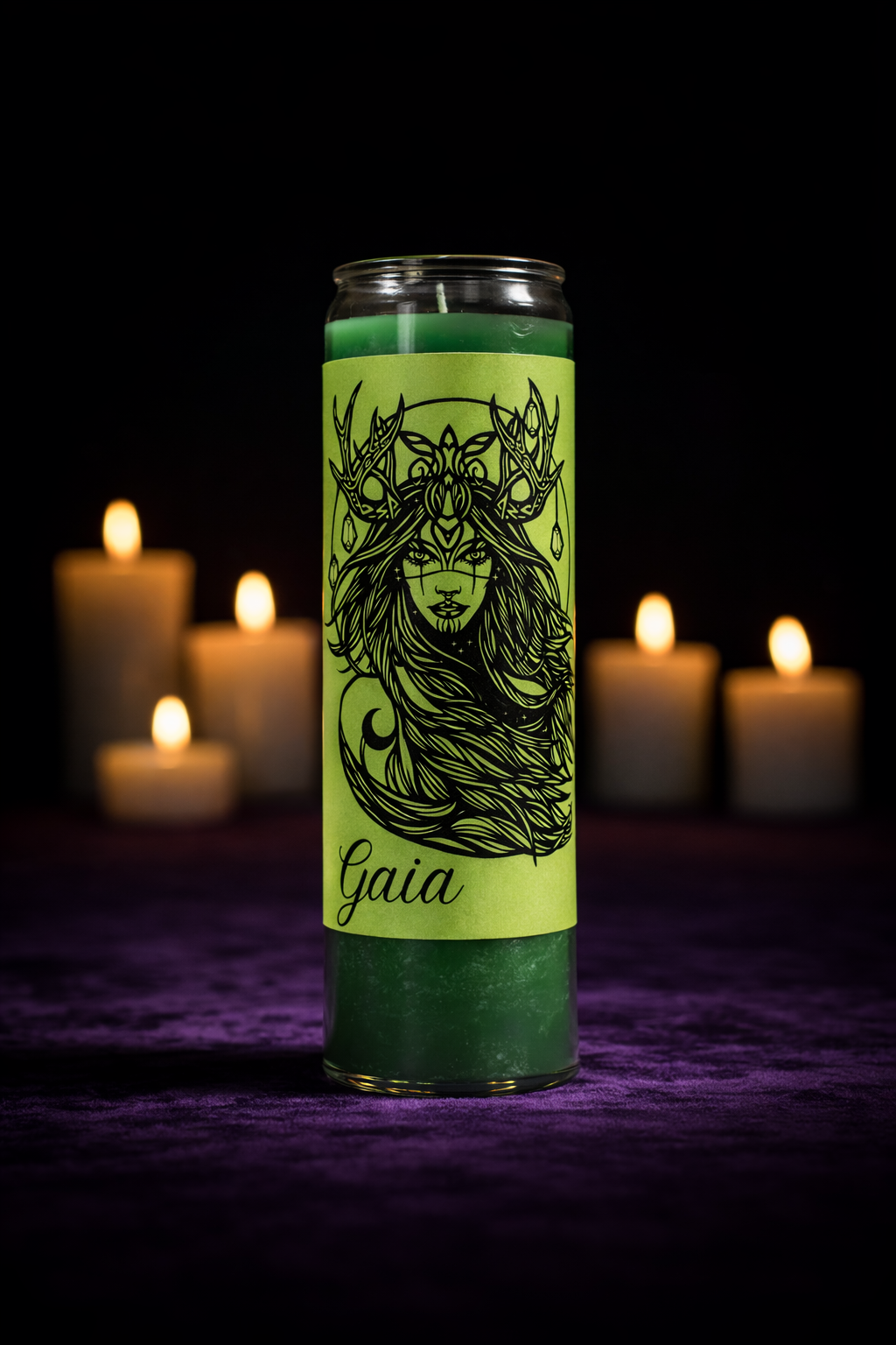 Deity 7 Day Candle - Gaia-1