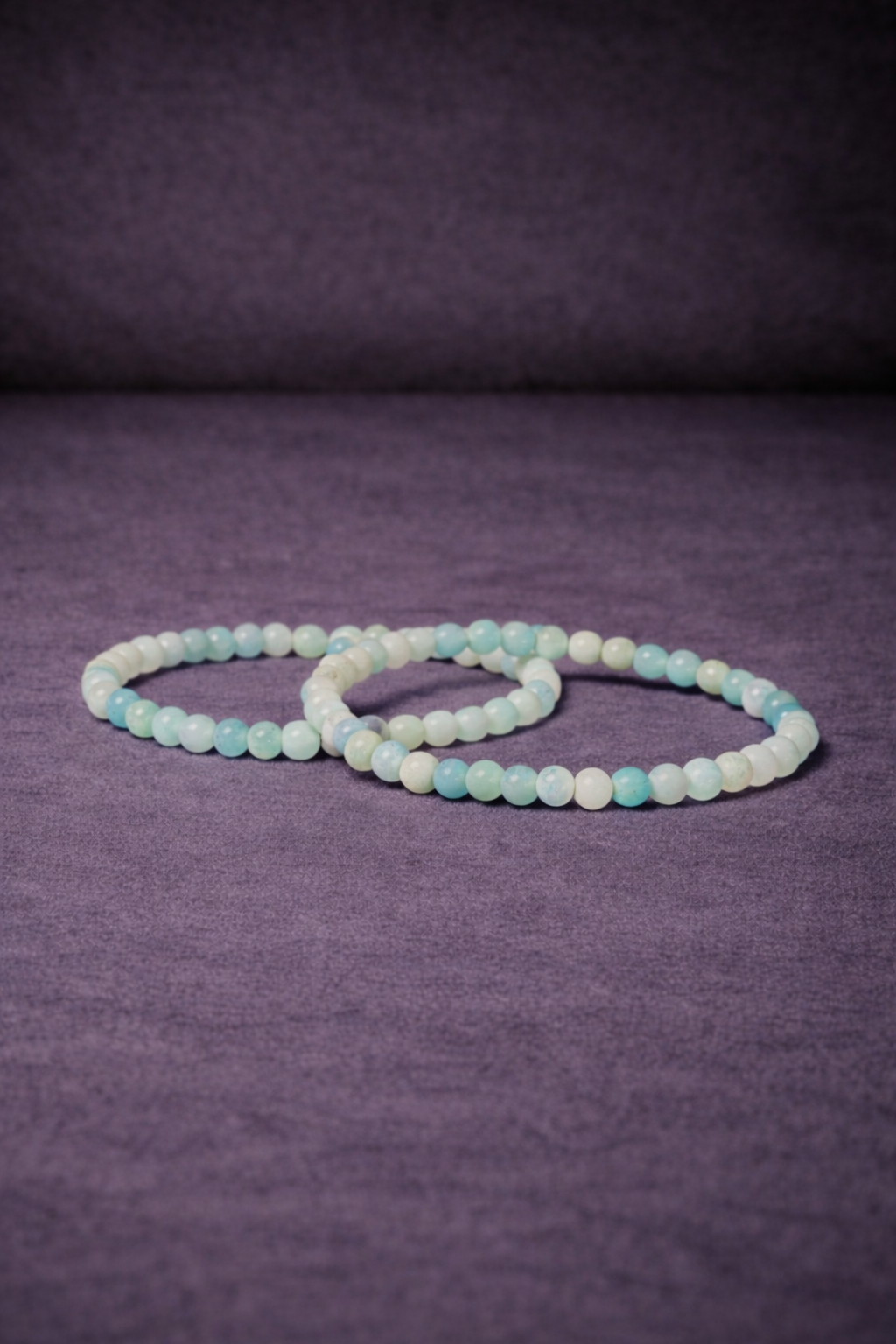 Amazonite Bead Bracelet - 4 MM-1