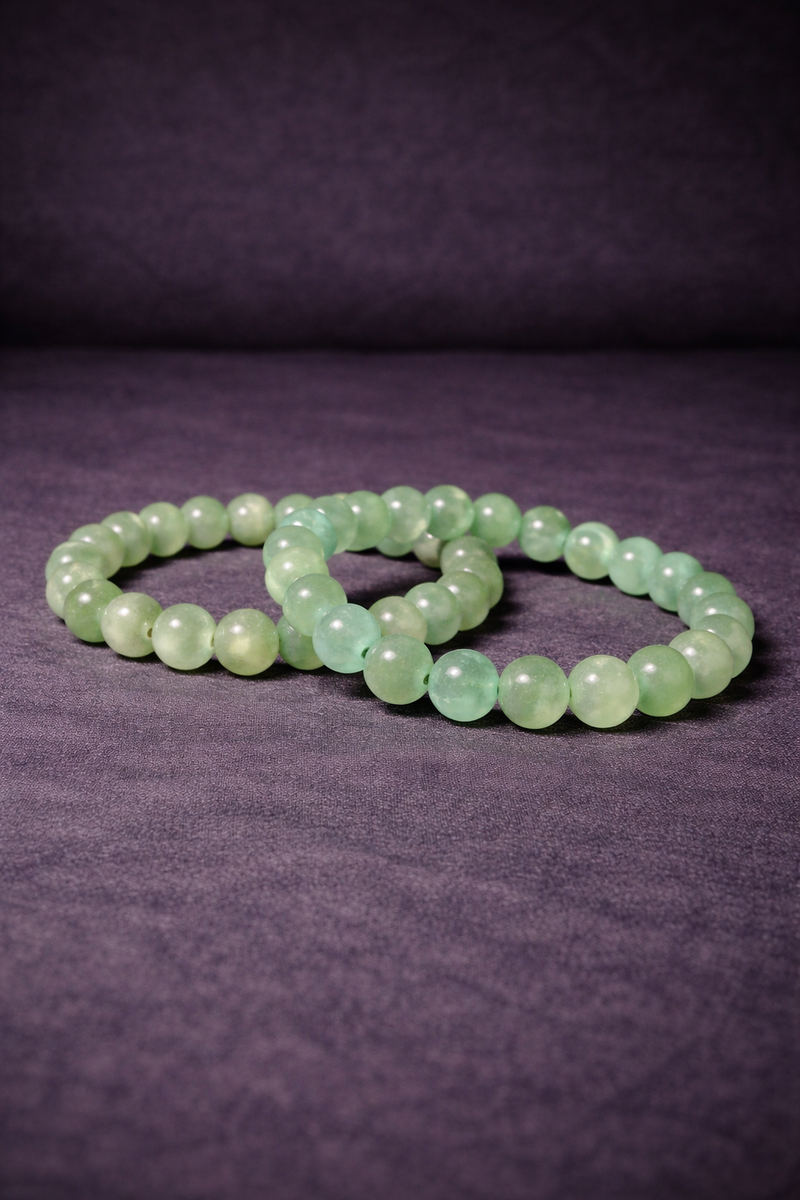 Green Aventurine Bead Bracelet - 8 MM-1