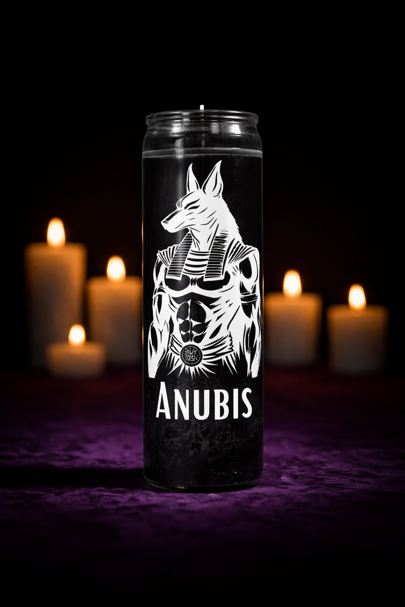 Deity 7 Day Candle - Anubis-1
