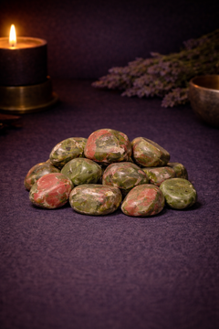 Unakite Tumbles-1