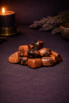 Mahogany Obsidian Tumbles-1