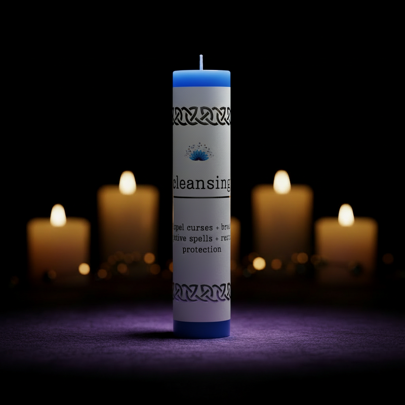 Manifestation Pillar Candle Cleansing-1