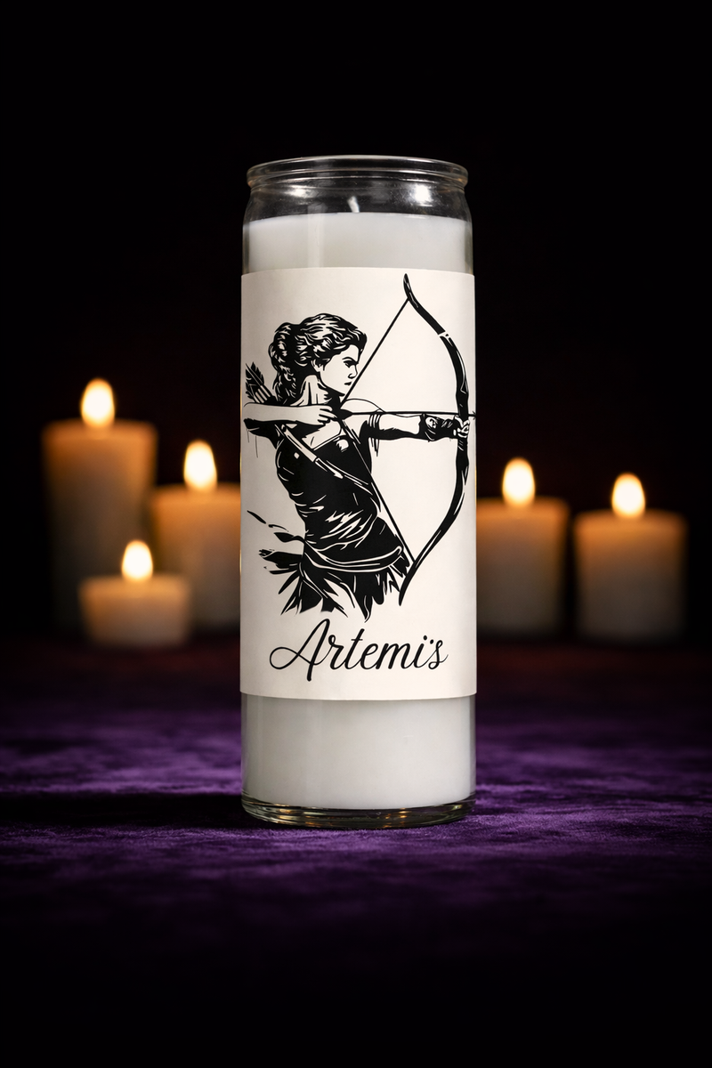 Deity 7 Day Candle - Artemis-1