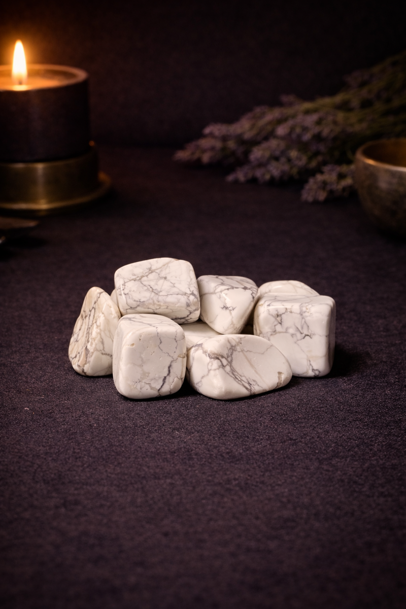 Howlite Tumbles-1