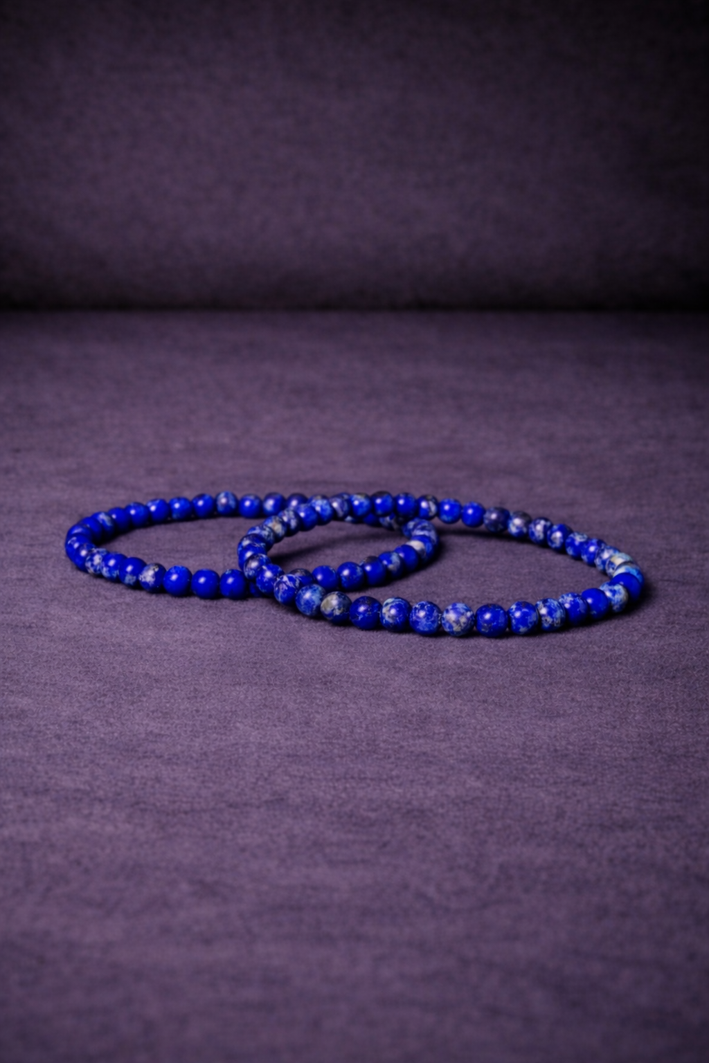Lapis Lazuli Bead Bracelet - 4 MM