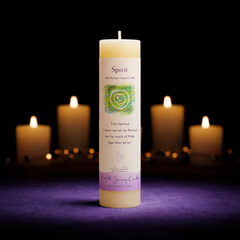 Reiki Herbal Pillar Candle Spirit-1