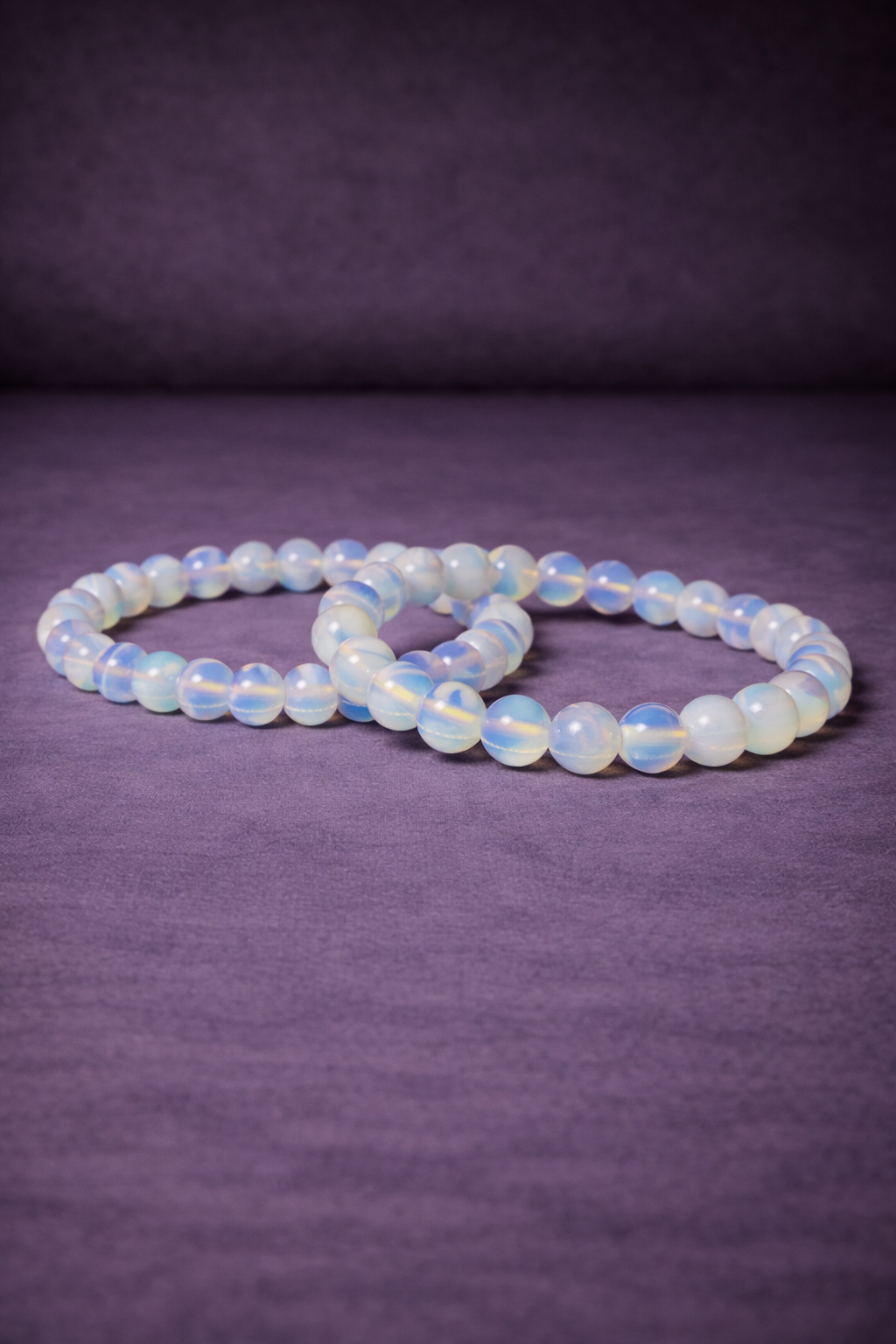 Opalite Bead Bracelet - 8 MM-1