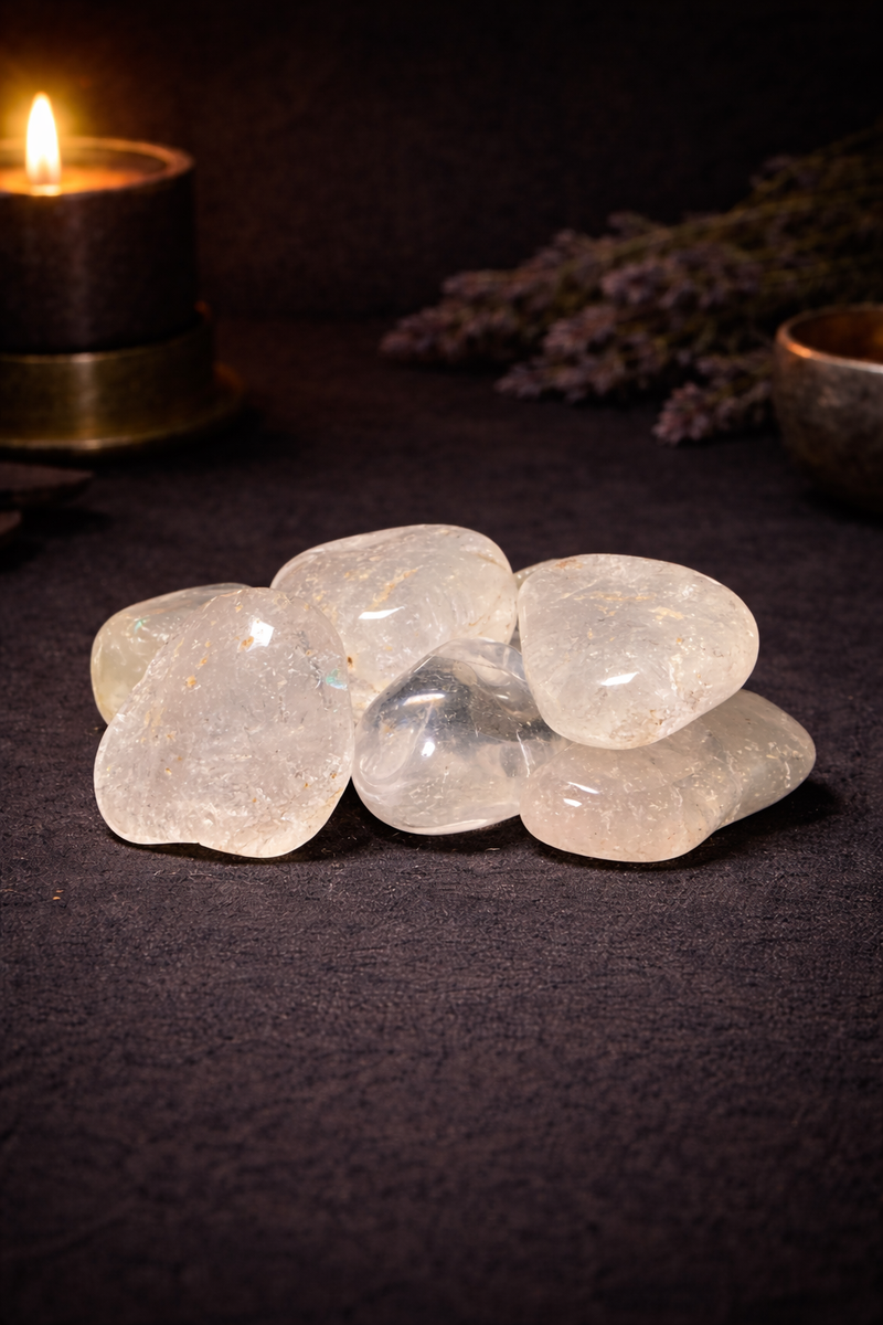 Clear Quartz Tumbles - Large-1