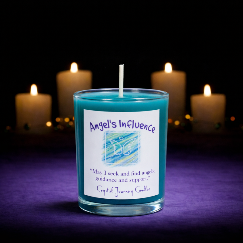 Soy Herbal Filled Votive Angel's Influence-1