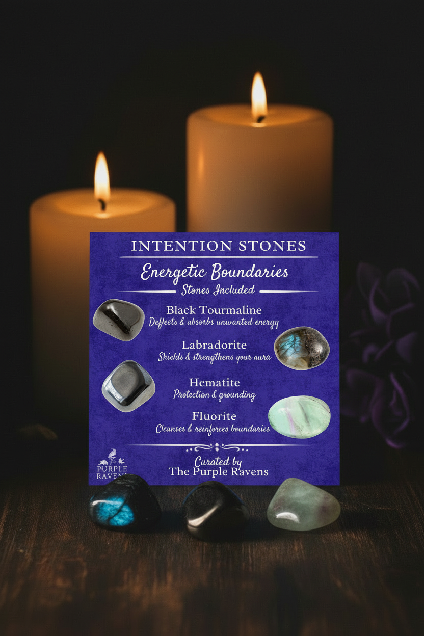 Intention Stones - Energetic Boundaries