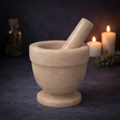 Sunset Jade Mortar & Pestle - 4"-1