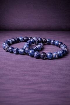 Sodalite Bead Bracelet - 8 MM-1