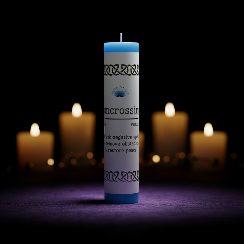 Manifestation Pillar Candle Uncrossing-1