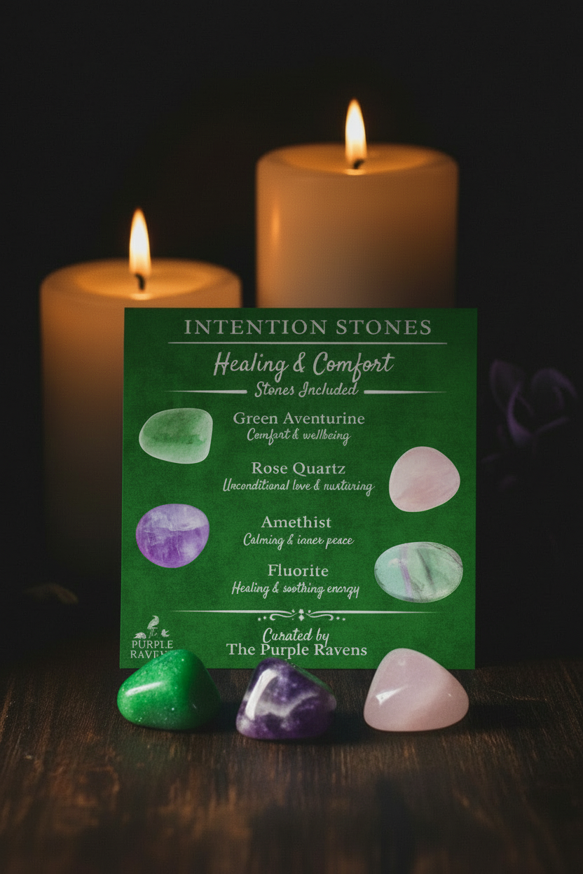 Intention Stones - Healing & Comfort