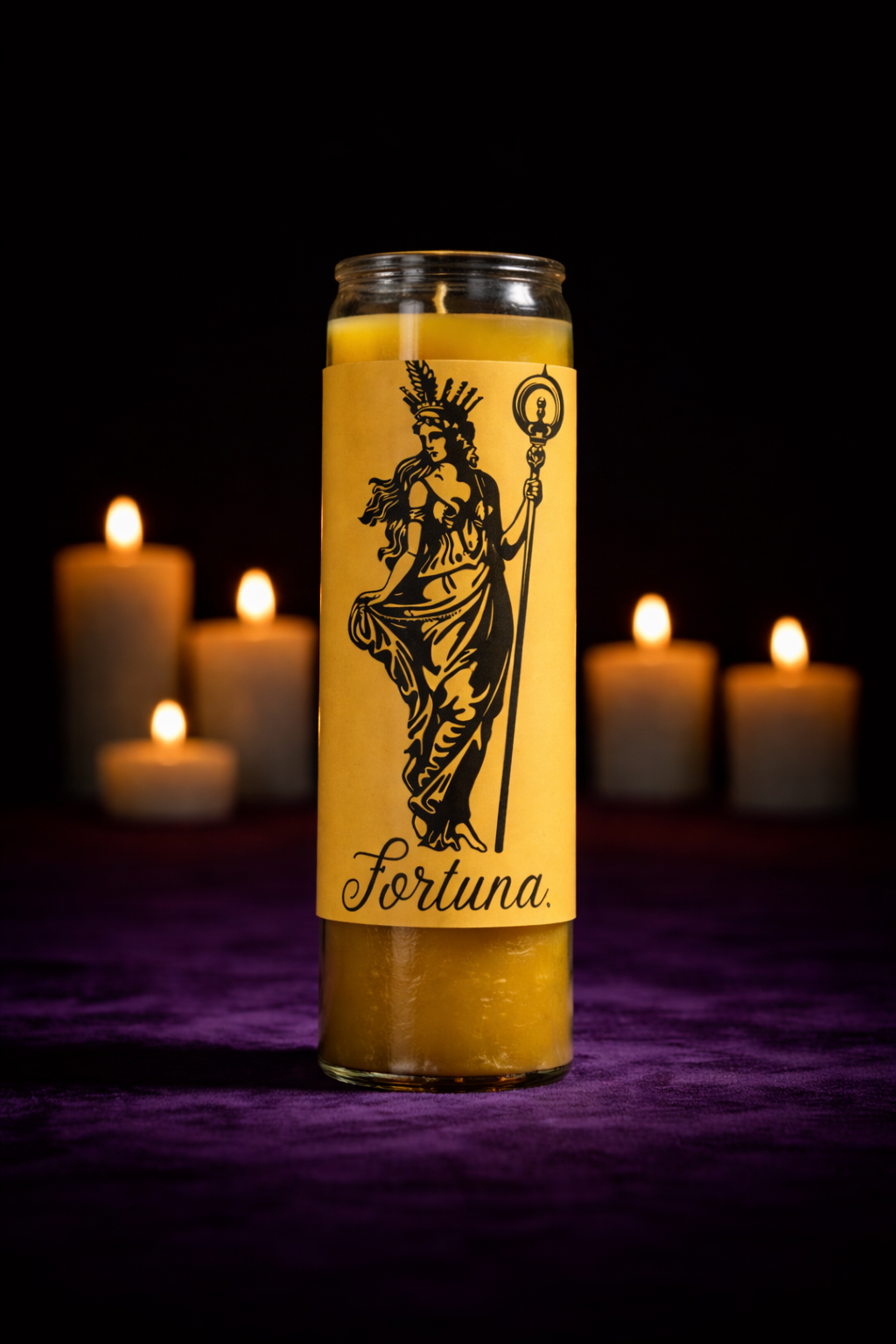 Deity 7 Day Candle - Fortuna-1