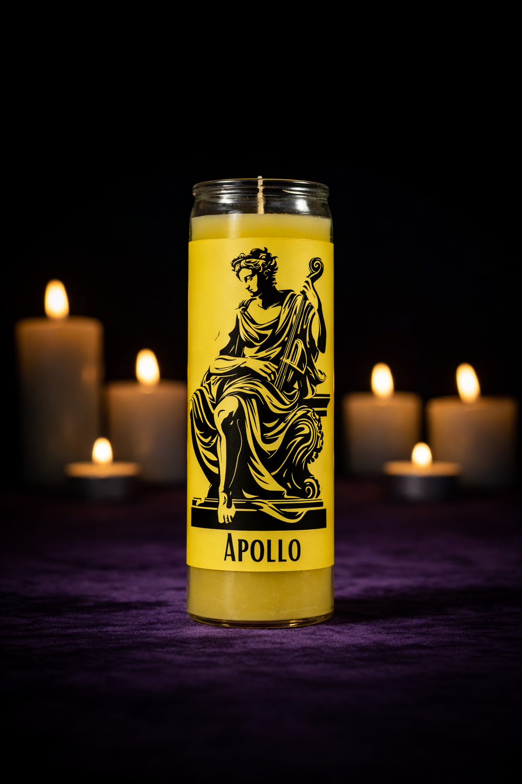 Deity 7 Day Candle - Apollo-1