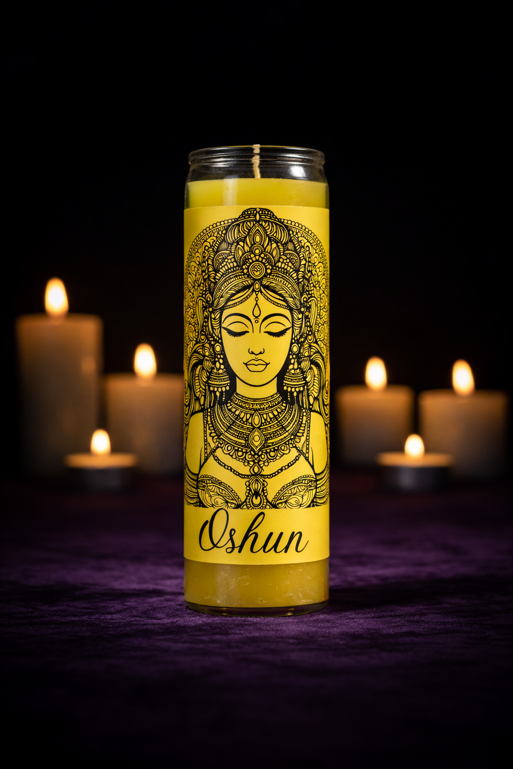 Deity 7 Day Candle - Oshun-1