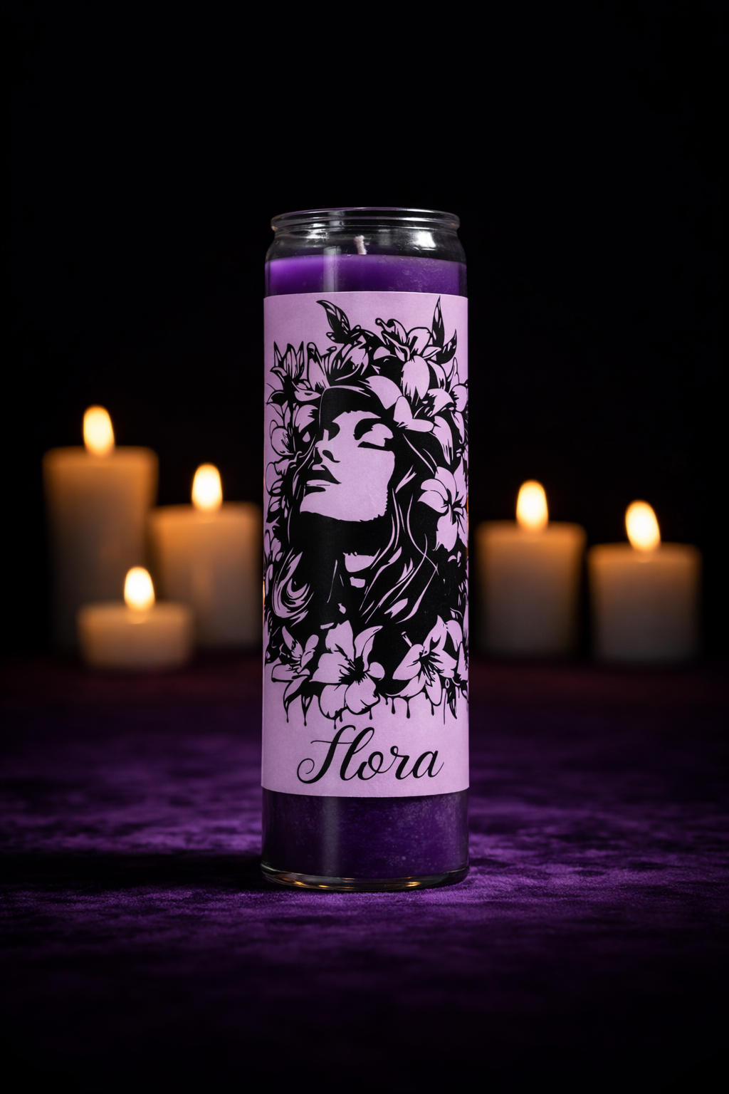 Deity 7 Day Candle - Flora-1