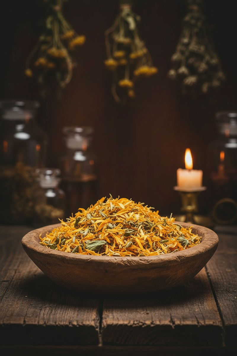 Calendula Flower Whole - 1 OZ-1