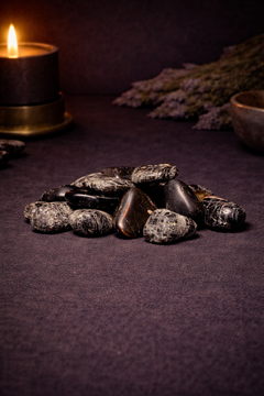 Black Tourmaline Tumbles-1