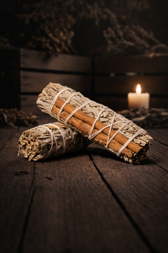 White Sage & Cinnamon 4 inch-1