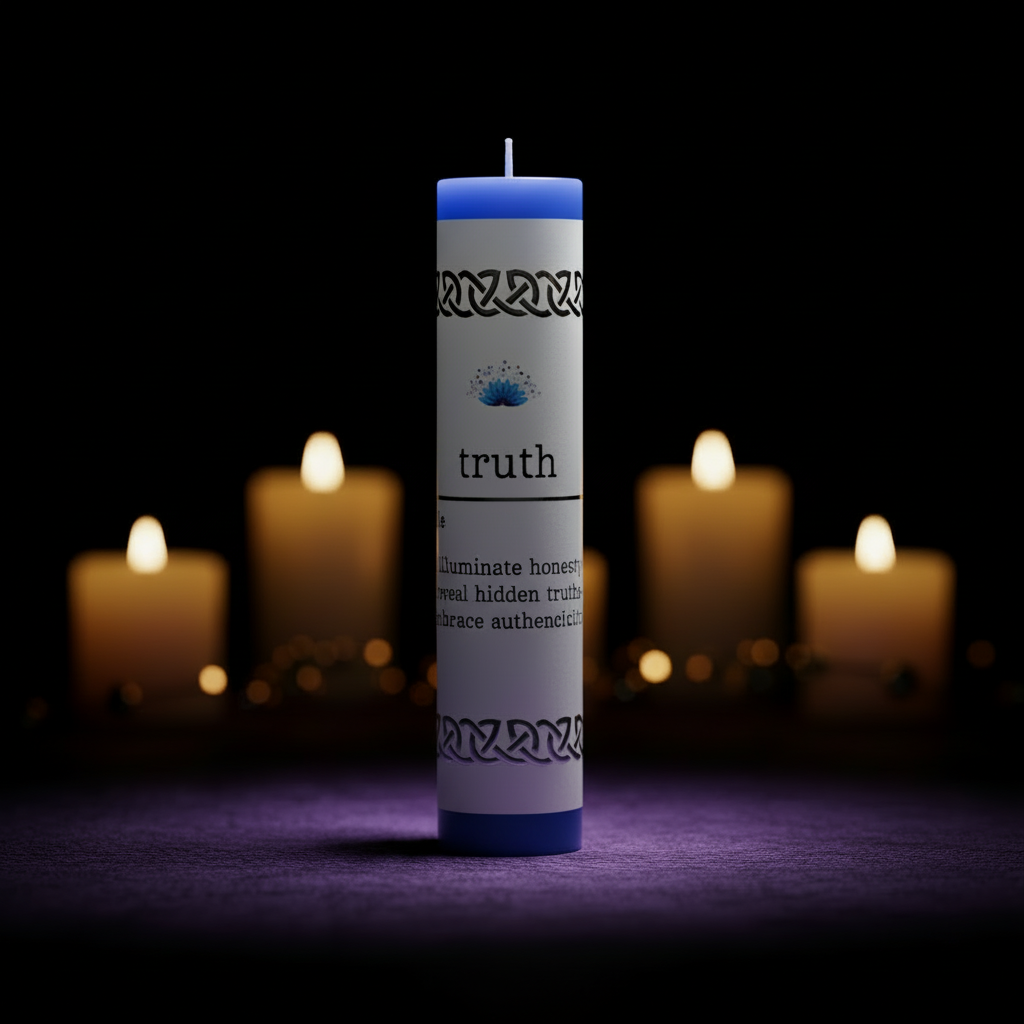 Manifestation Pillar Candle Truth