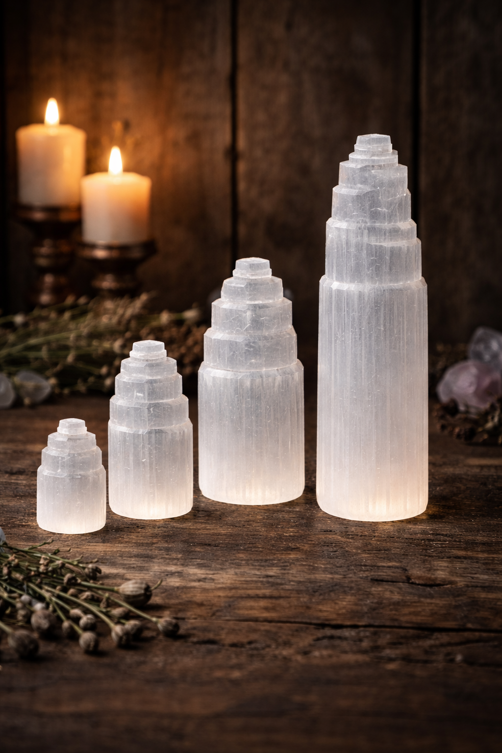 Selenite Iceberg - 2.5"