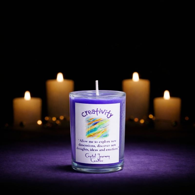Soy Herbal Filled Votive Creativity-1