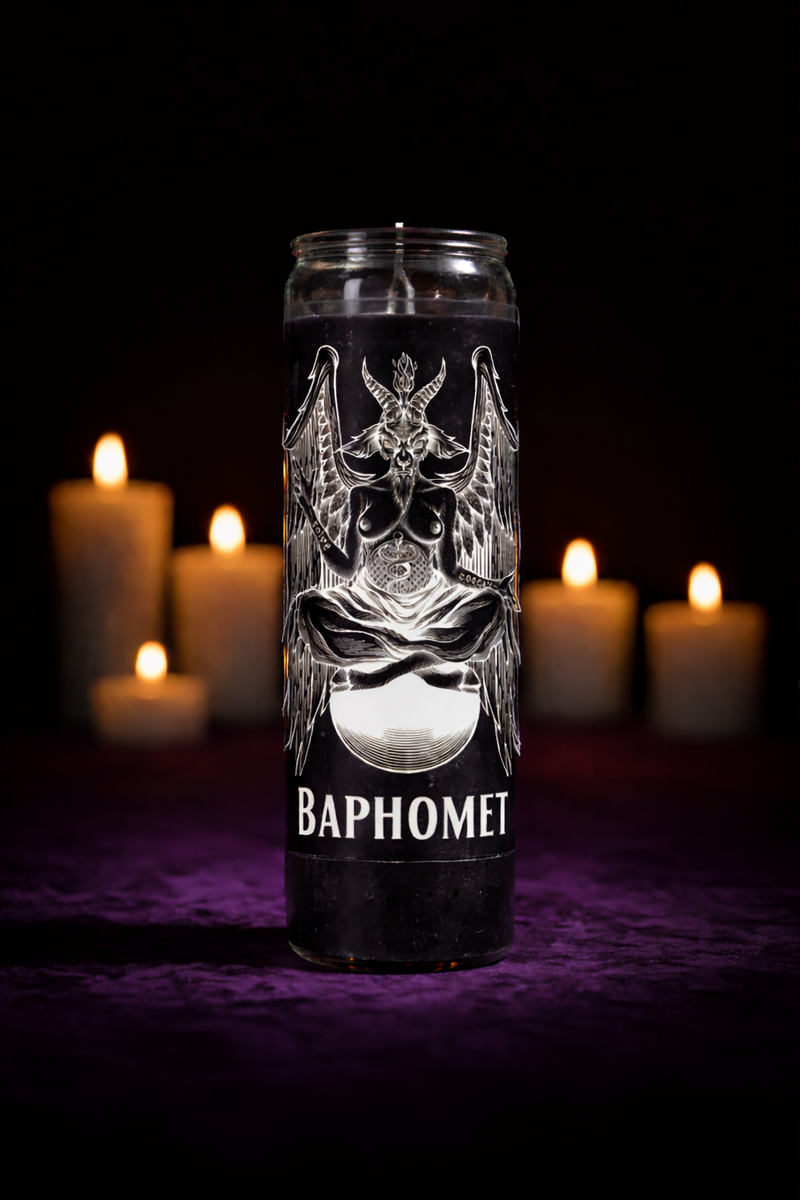 Deity 7 Day Candle - Baphomet-1