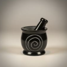 Spiral Mortar & Pestle - 3Inch-1