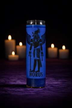Deity 7 Day Candle - Horus-1