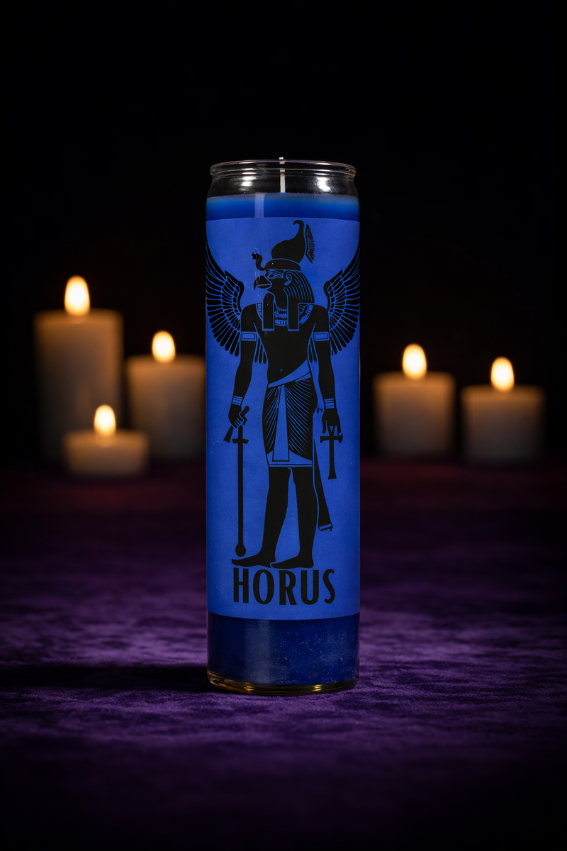 Deity 7 Day Candle - Horus-1