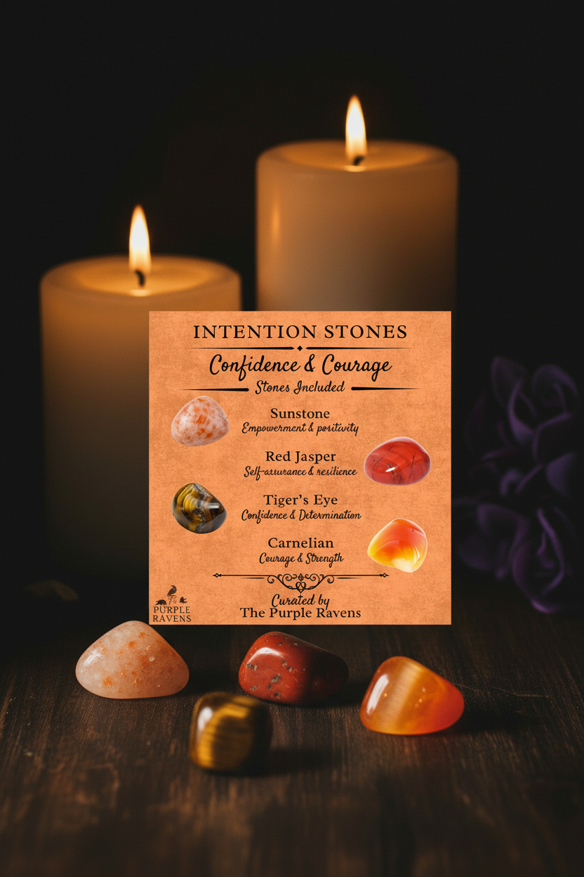 Intention Stones - Confidence & Courage-1