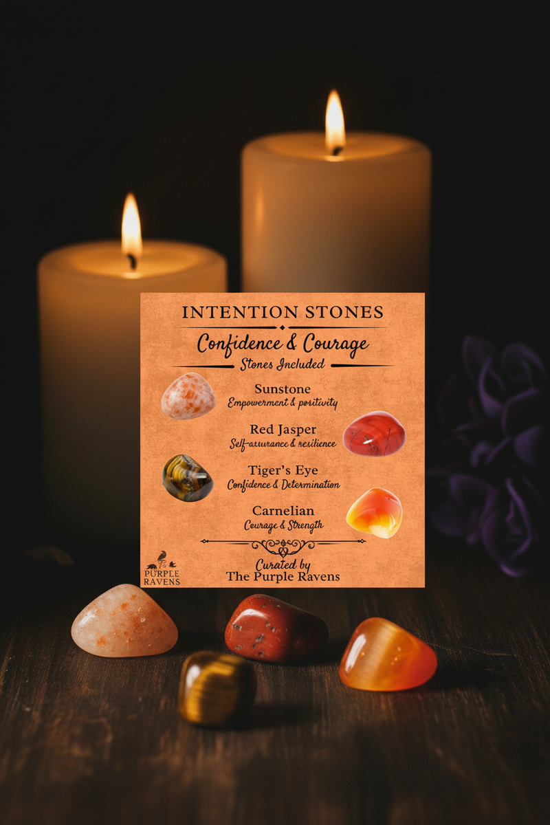 Intention Stones - Confidence & Courage-1