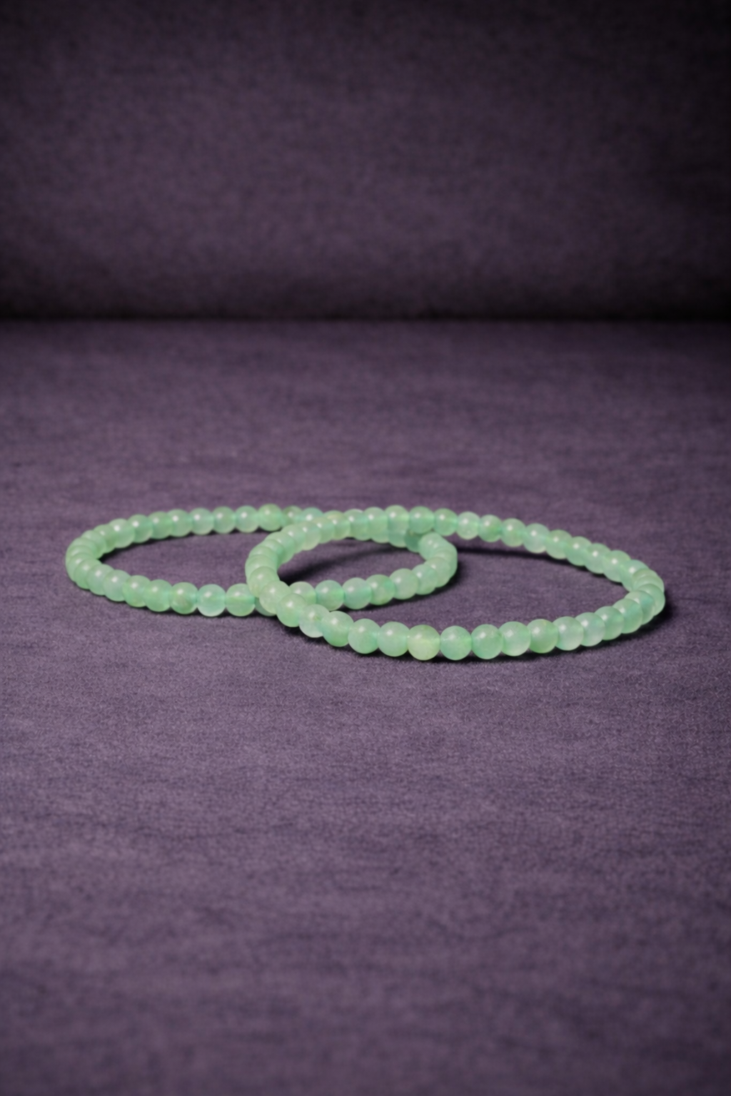 Green Aventurine Bead Bracelet - 4 MM-1