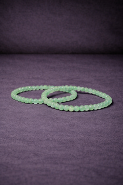 Green Aventurine Bead Bracelet - 4 MM-1