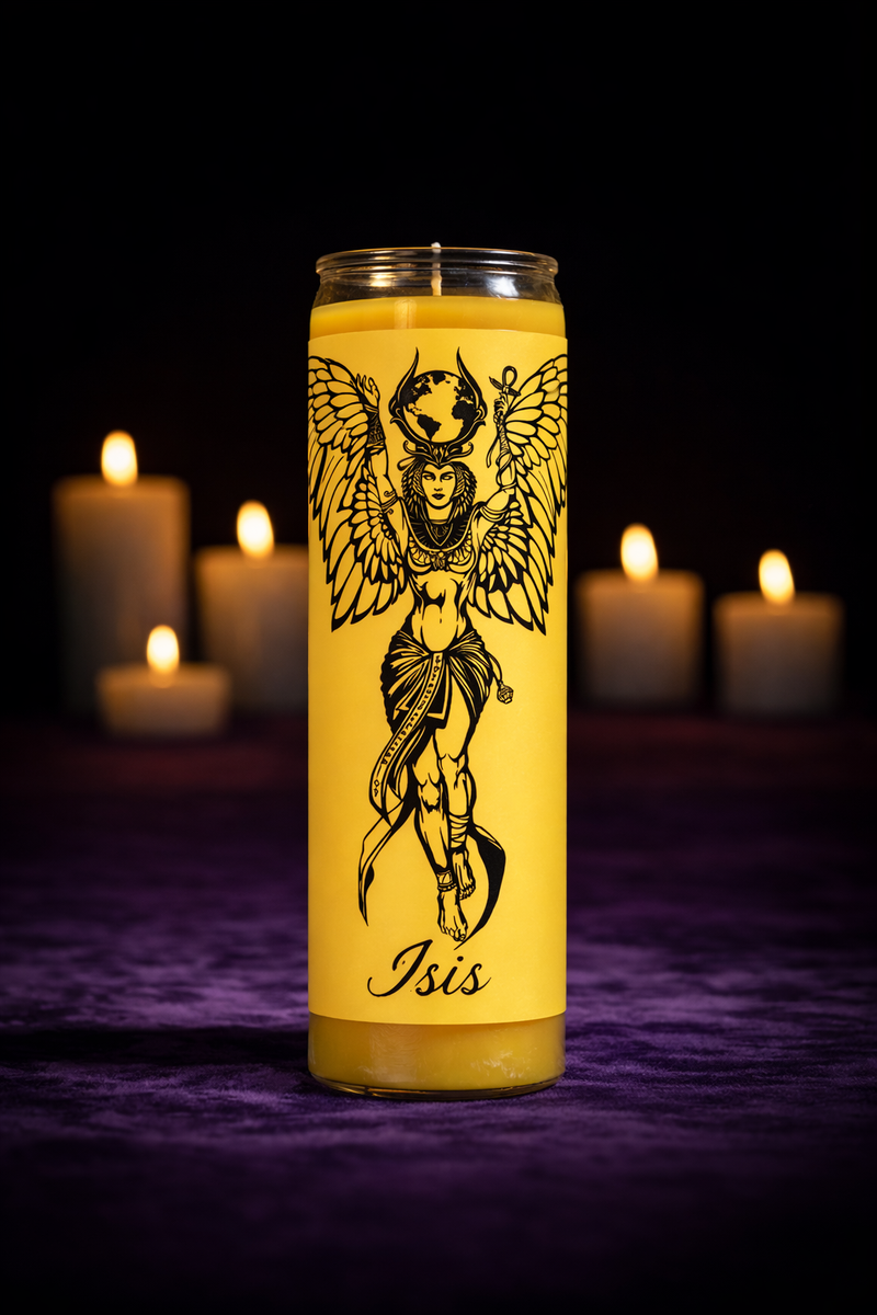 Deity 7 Day Candle - Isis-1