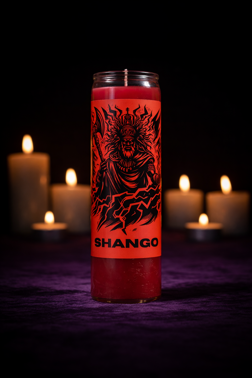 Deity 7 Day Candle - Shango-1