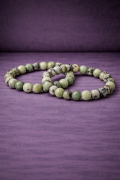 Serpentine Bead Bracelet - 8 MM-1
